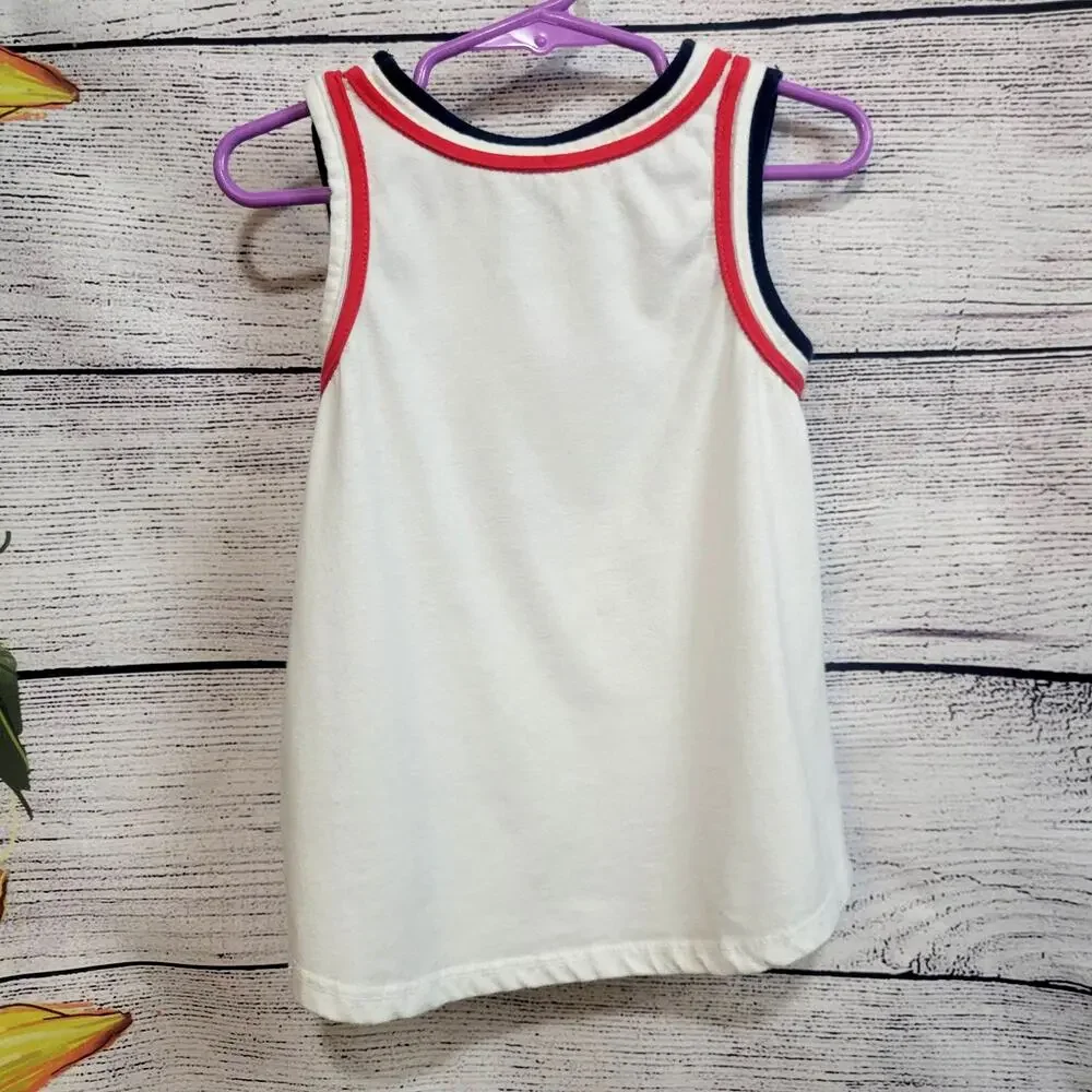 Way‎ to Celebrate Red, White, and Blue Unicorn Tank Top Size 5T